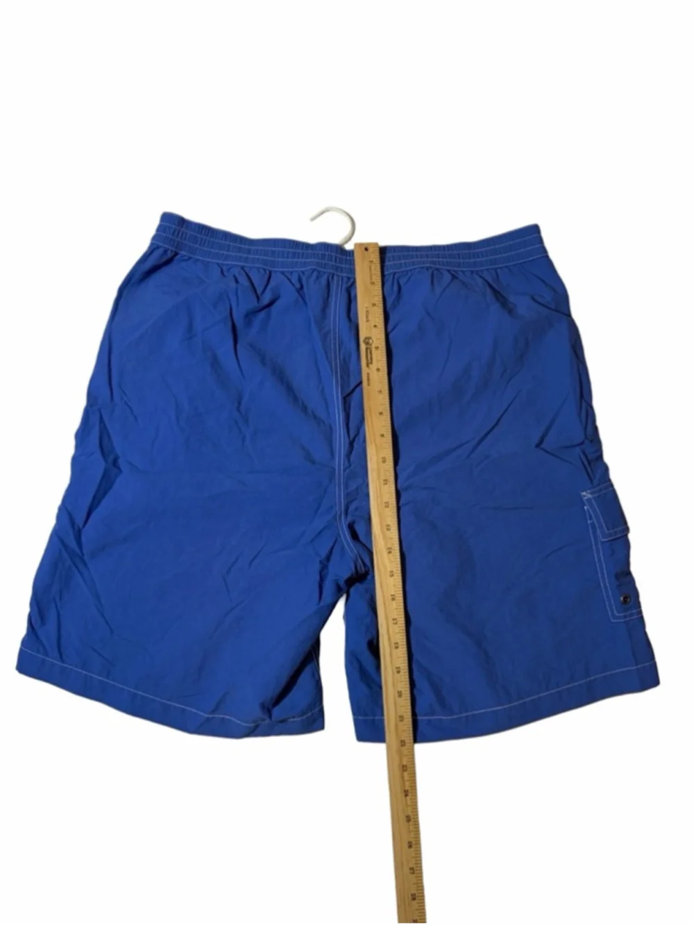 Polo Ralph Lauren Swim Trunks Blue Board Shorts Cargo Pocket XL